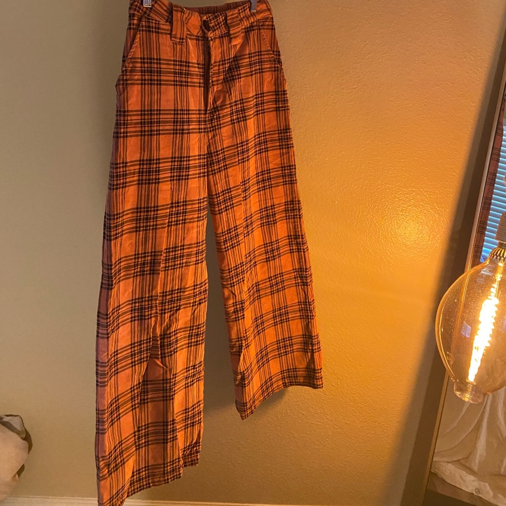 Pink plaid pants!!!